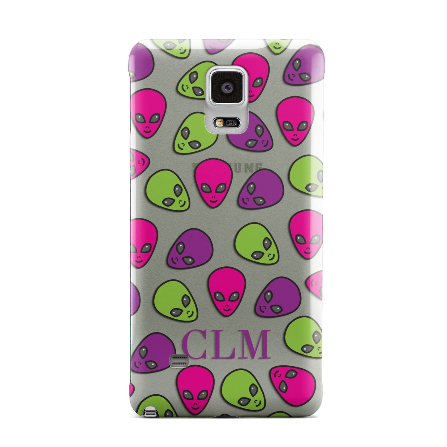 Personalised Aliens Initials Samsung Galaxy Note 4 Case