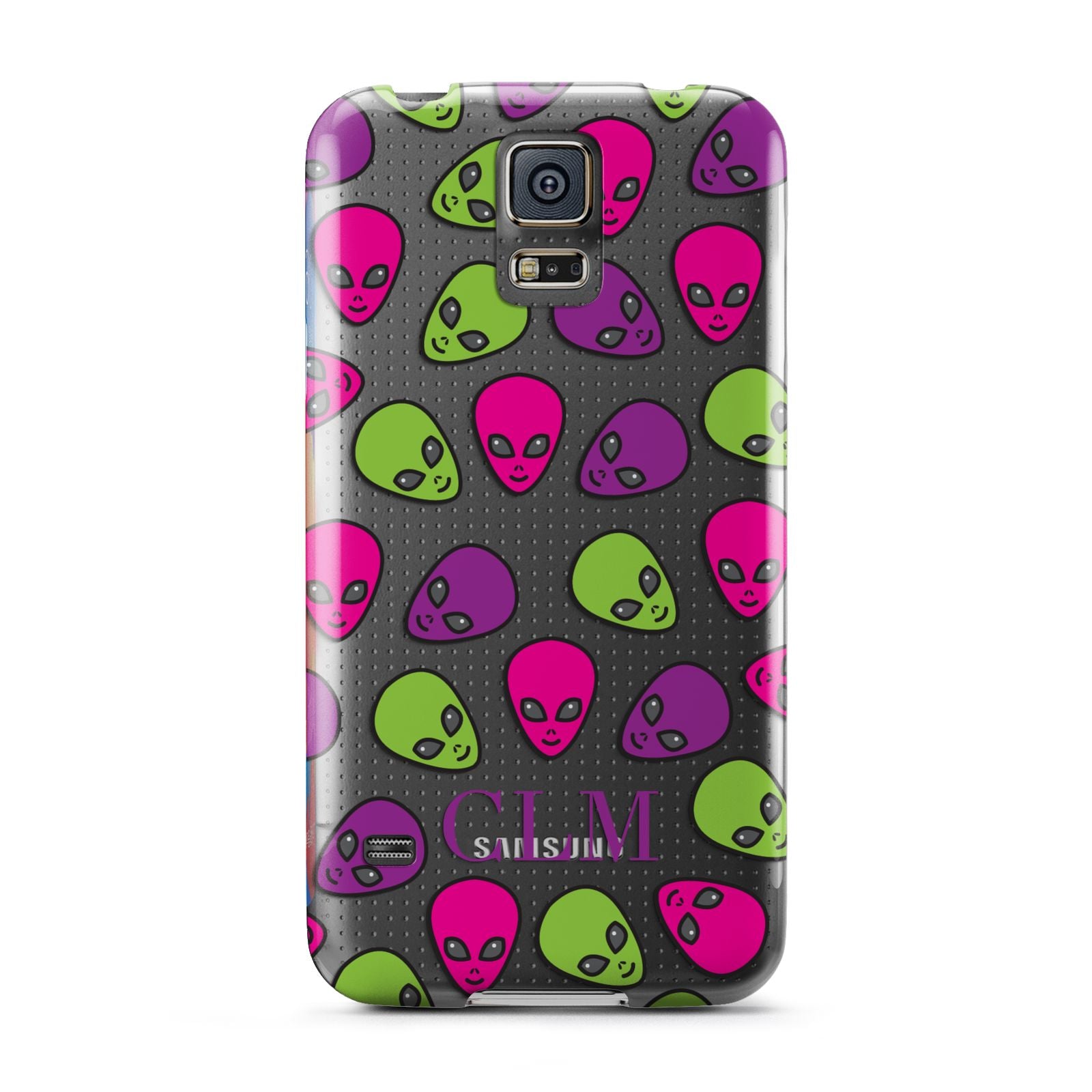 Personalised Aliens Initials Samsung Galaxy S5 Case