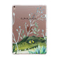 Personalised Alligator Apple iPad Rose Gold Case