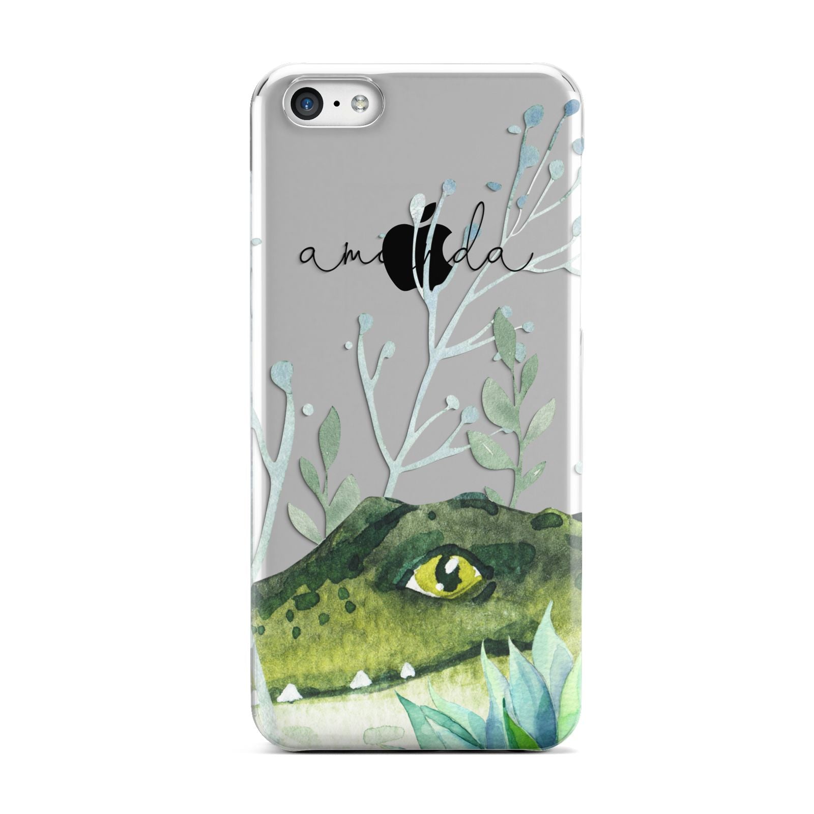 Personalised Alligator Apple iPhone 5c Case