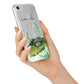 Personalised Alligator iPhone 7 Bumper Case on Silver iPhone Alternative Image