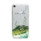 Personalised Alligator iPhone 7 Bumper Case on Silver iPhone