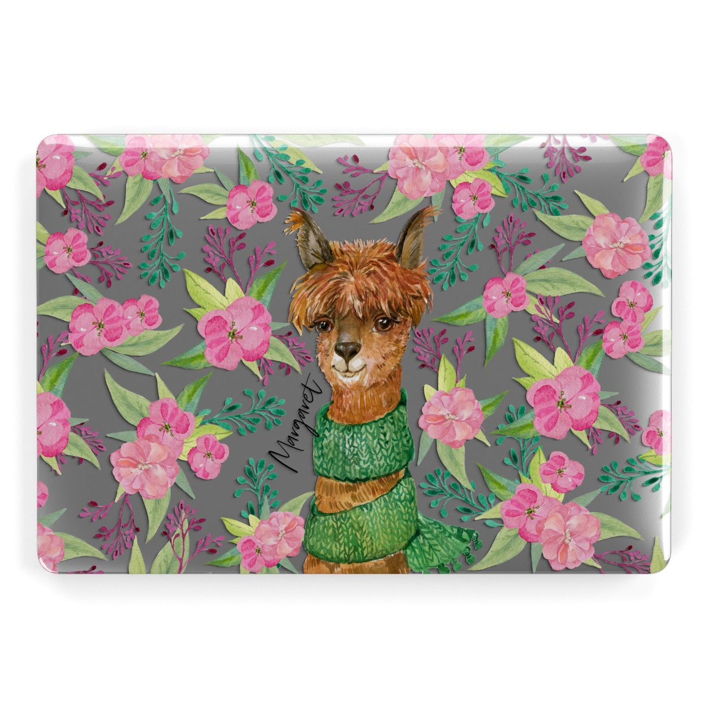 Personalised Alpaca Apple MacBook Case