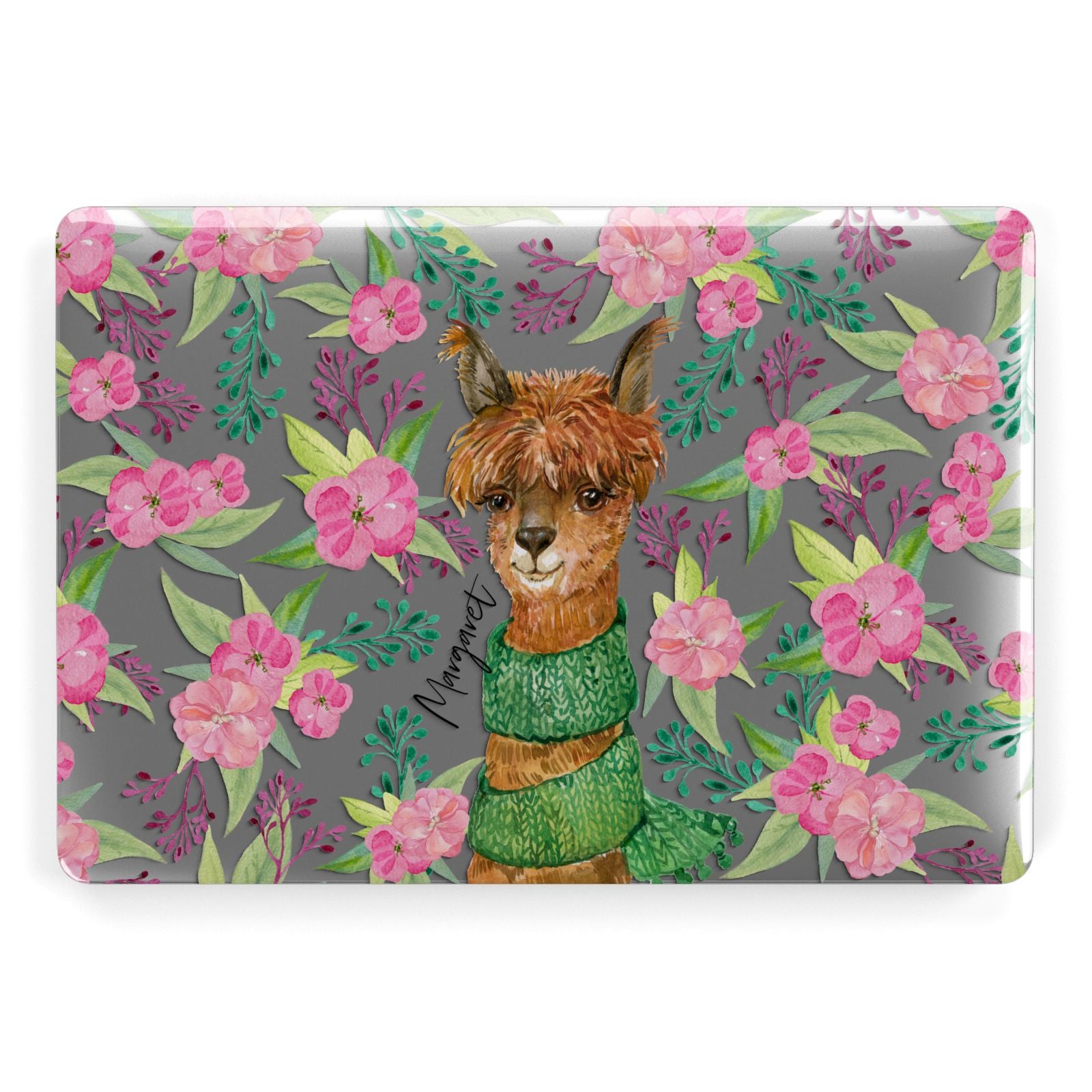 Personalised Alpaca Apple MacBook Case