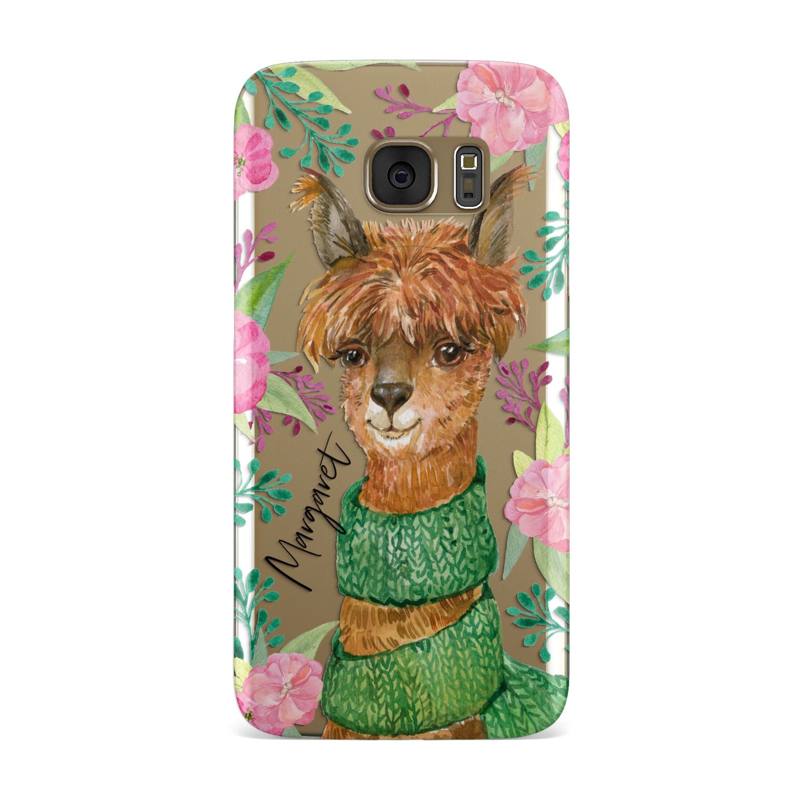 Personalised Alpaca Samsung Galaxy Case