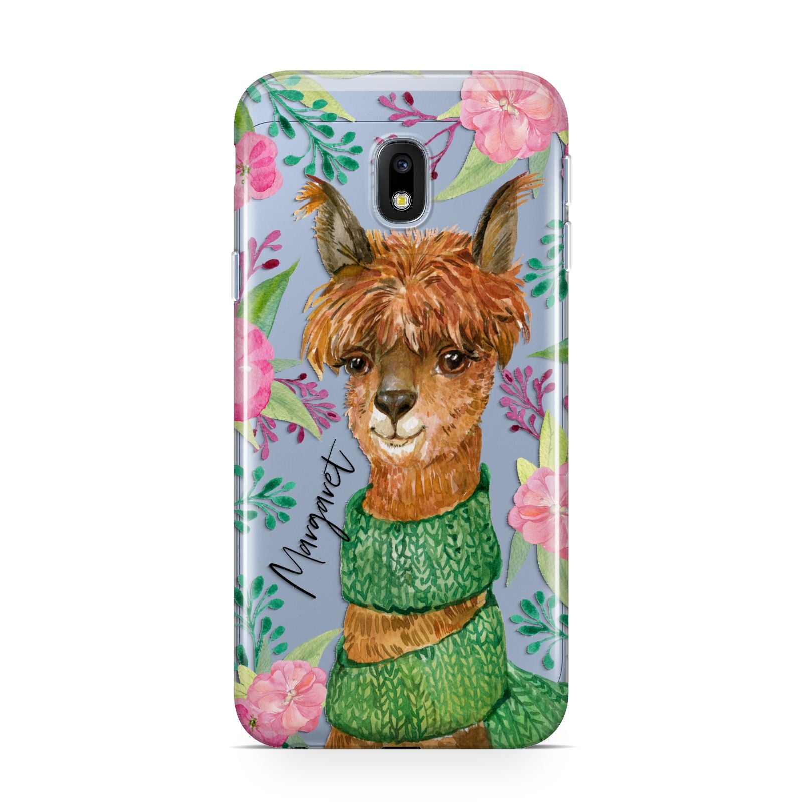 Personalised Alpaca Samsung Galaxy J3 2017 Case