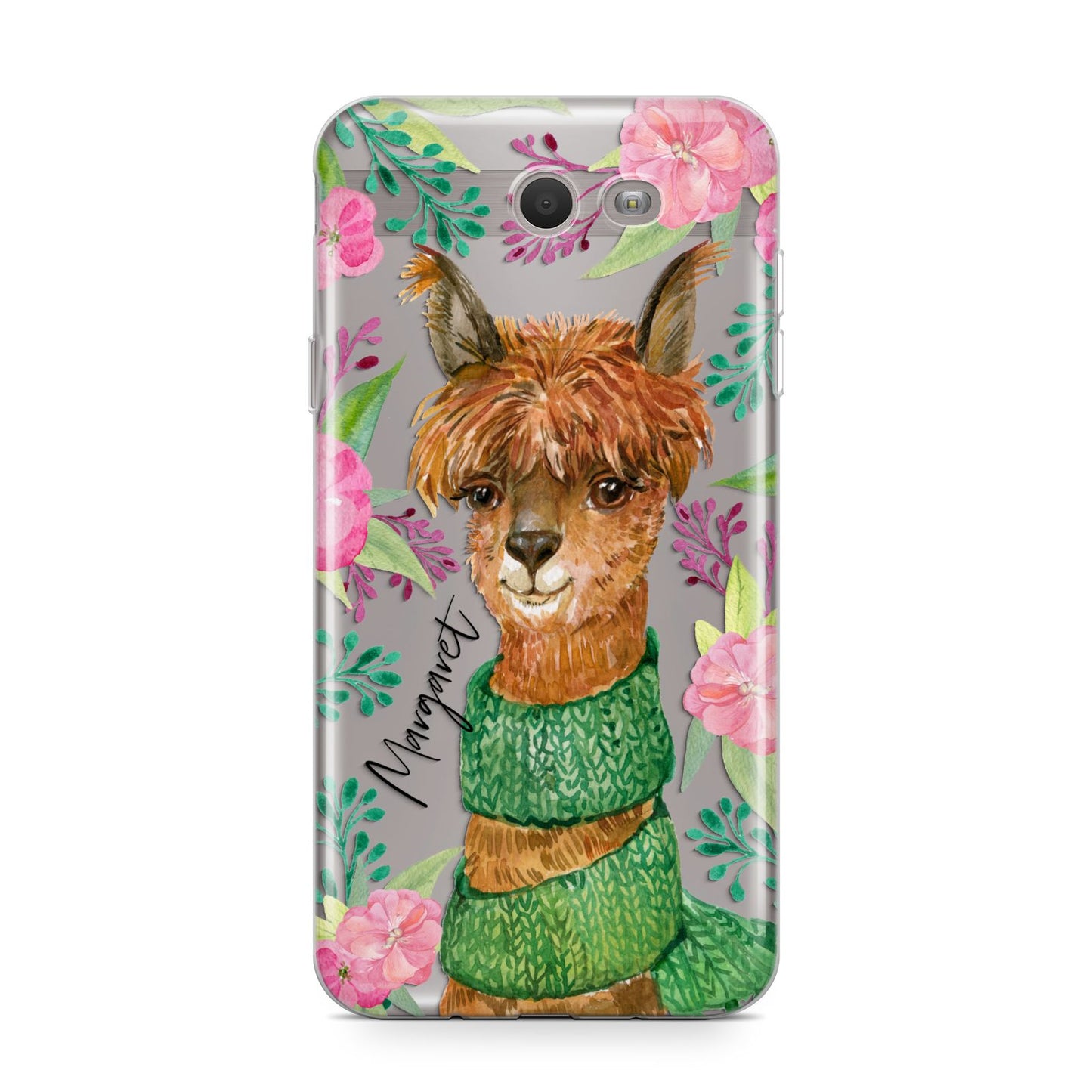 Personalised Alpaca Samsung Galaxy J7 2017 Case