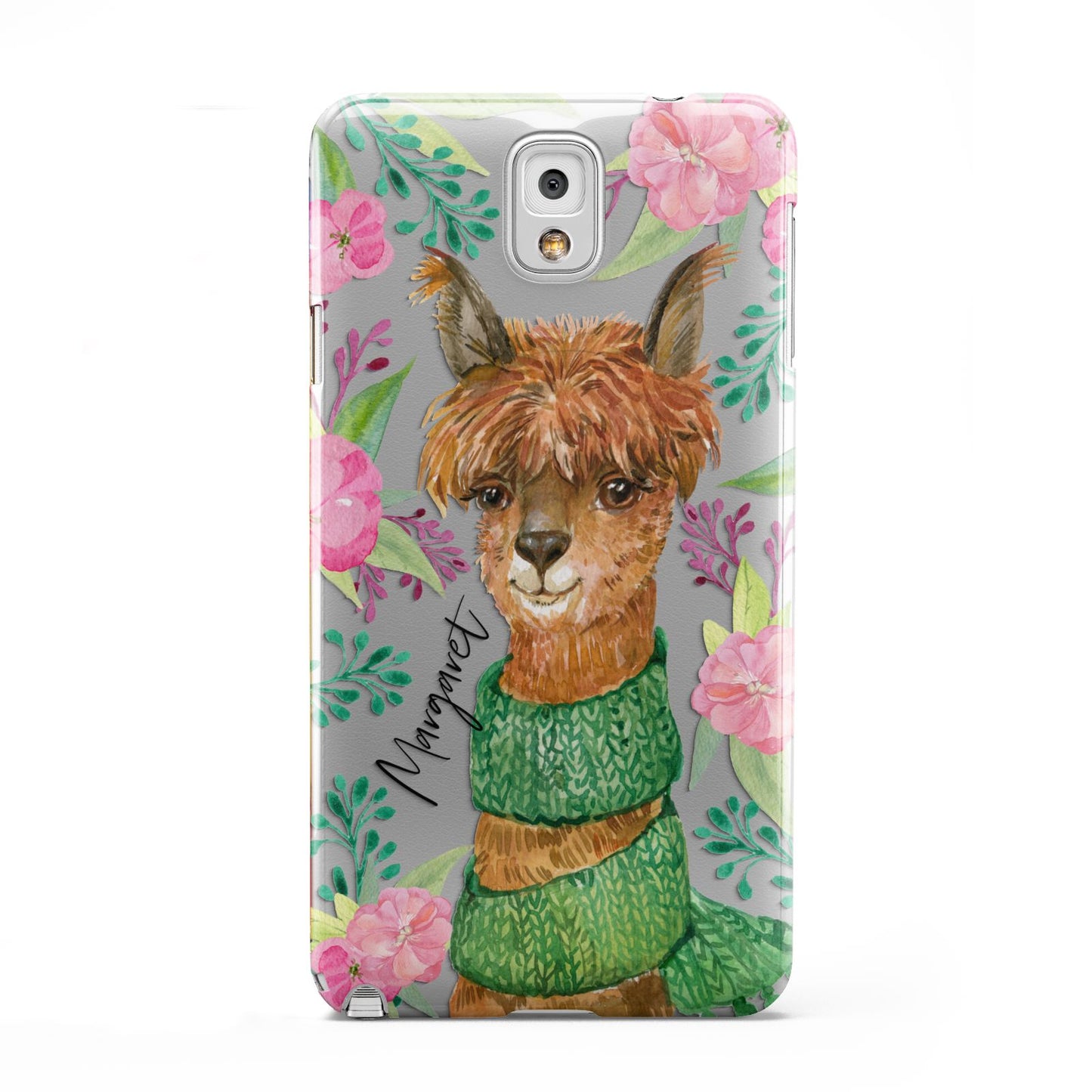Personalised Alpaca Samsung Galaxy Note 3 Case