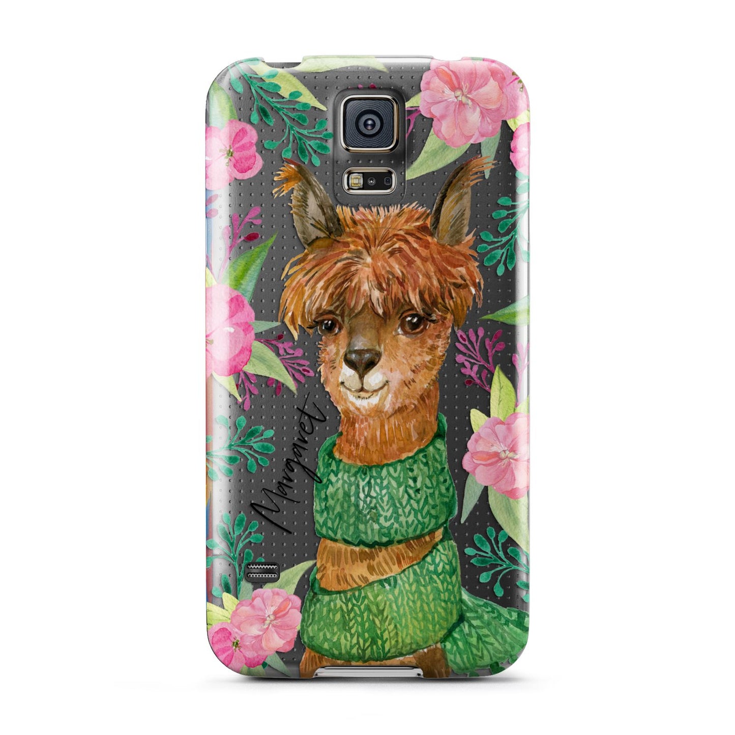 Personalised Alpaca Samsung Galaxy S5 Case