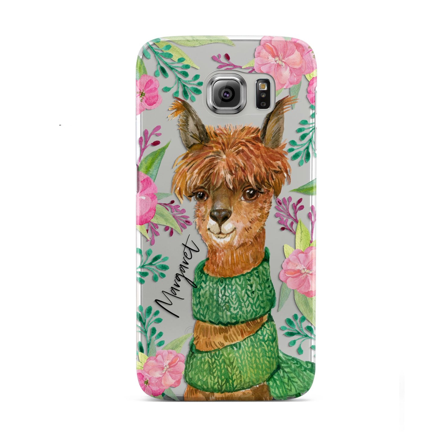 Personalised Alpaca Samsung Galaxy S6 Case