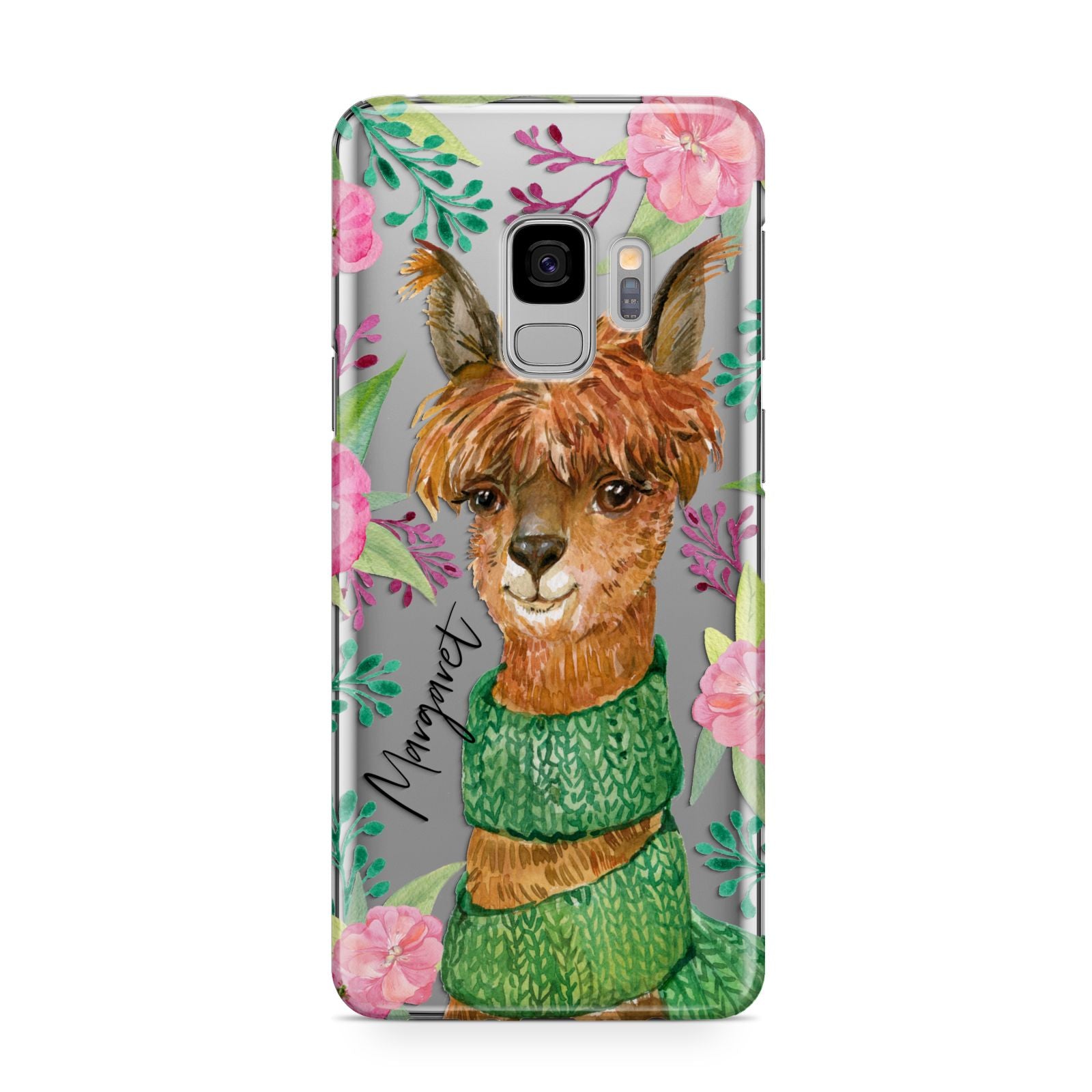 Personalised Alpaca Samsung Galaxy S9 Case