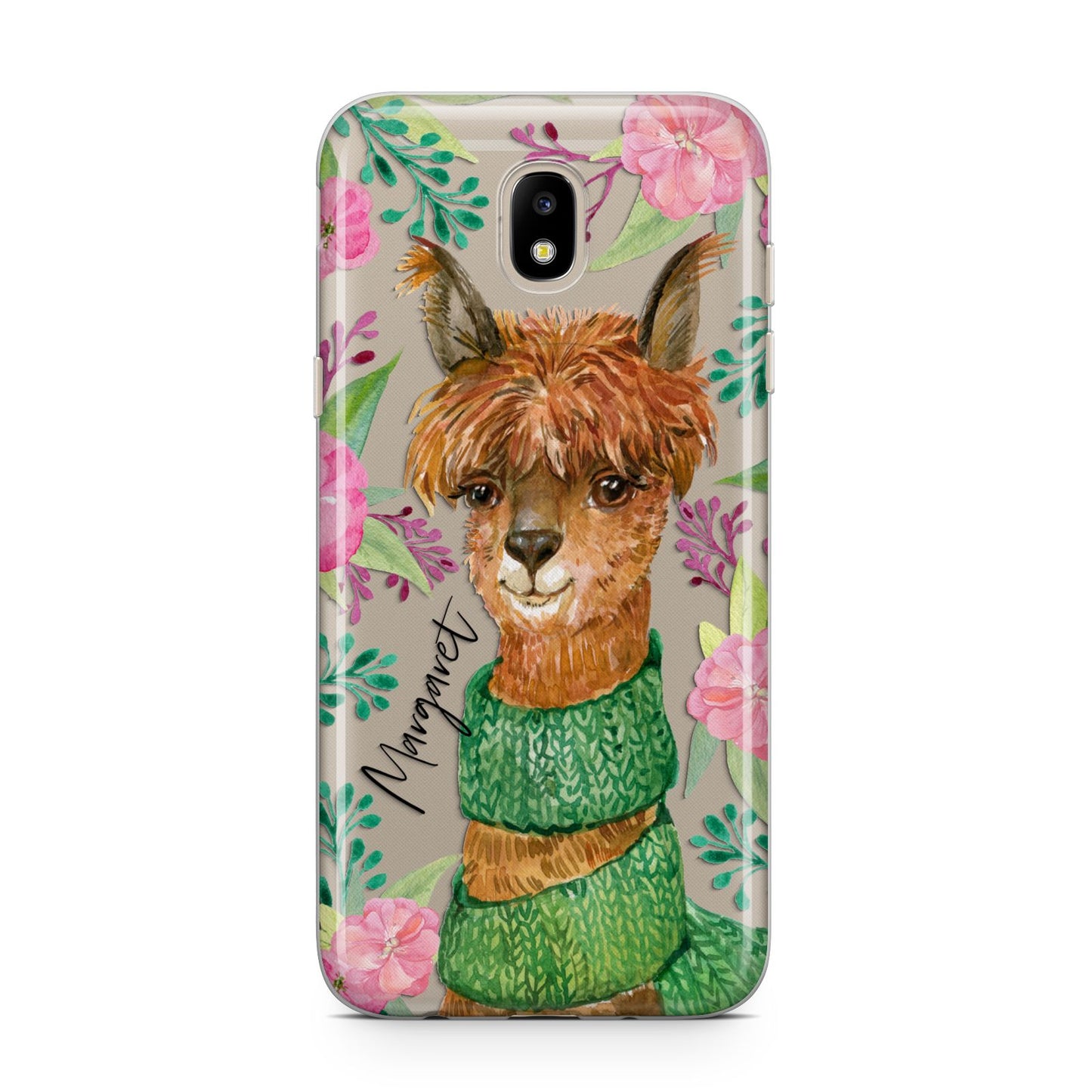 Personalised Alpaca Samsung J5 2017 Case