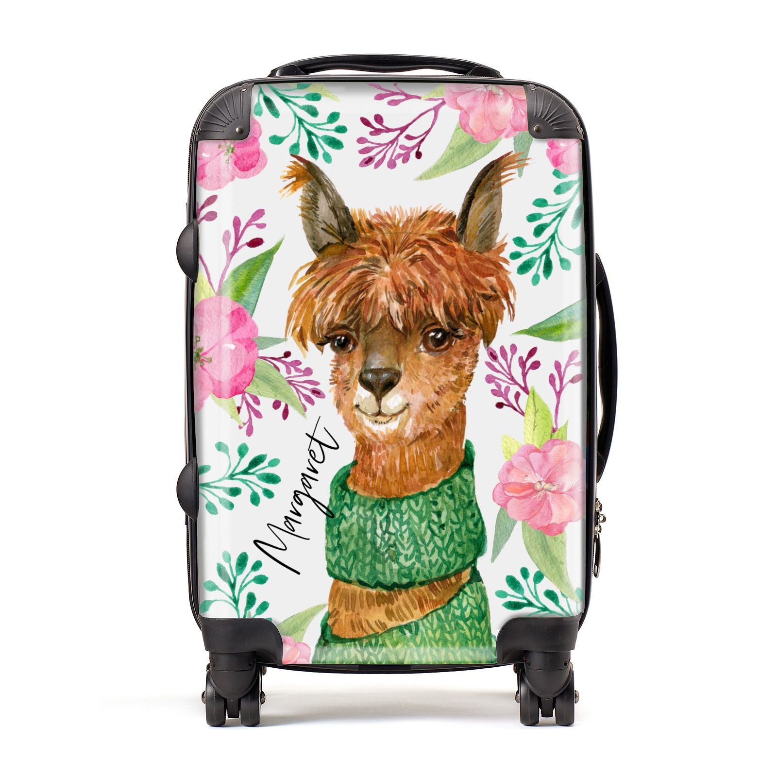 Personalised Alpaca Suitcase