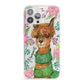 Personalised Alpaca iPhone 13 Pro Max Clear Bumper Case