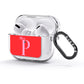 Personalised Alphabet AirPods Glitter Case 3rd Gen Side Image