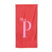 Personalised Alphabet Beach Towel