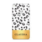 Personalised Animal Print Gold With Name Huawei P8 Lite Case