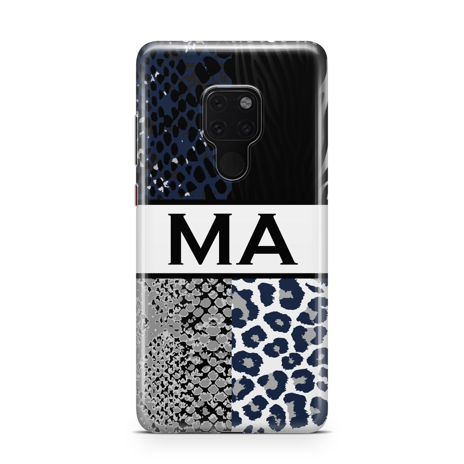 Personalised Animal Print Huawei Mate 20 Phone Case