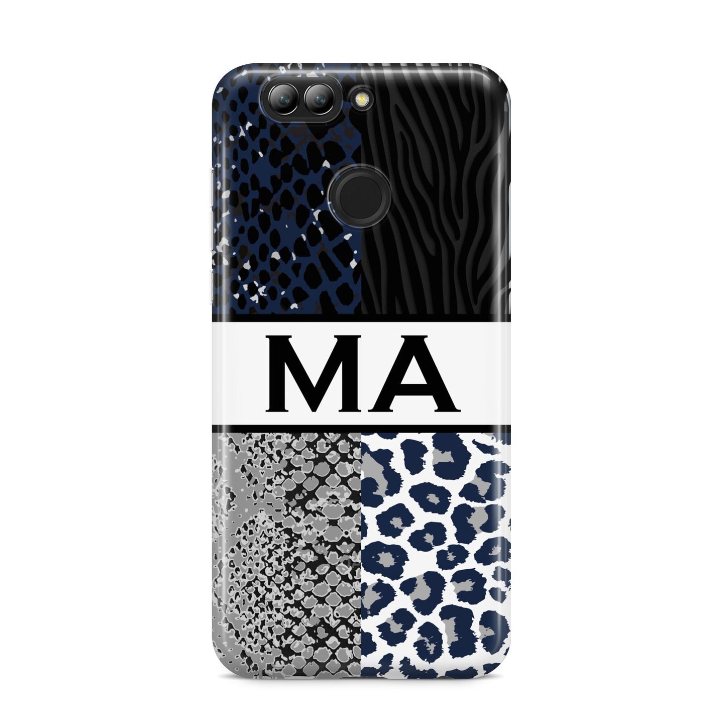 Personalised Animal Print Huawei Nova 2s Phone Case
