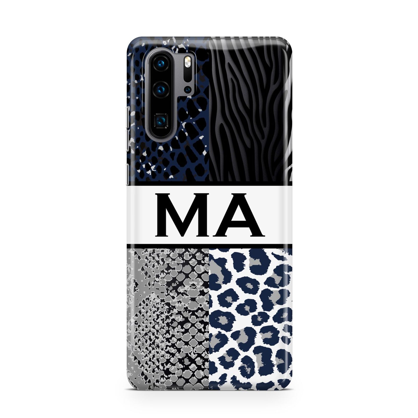 Personalised Animal Print Huawei P30 Pro Phone Case