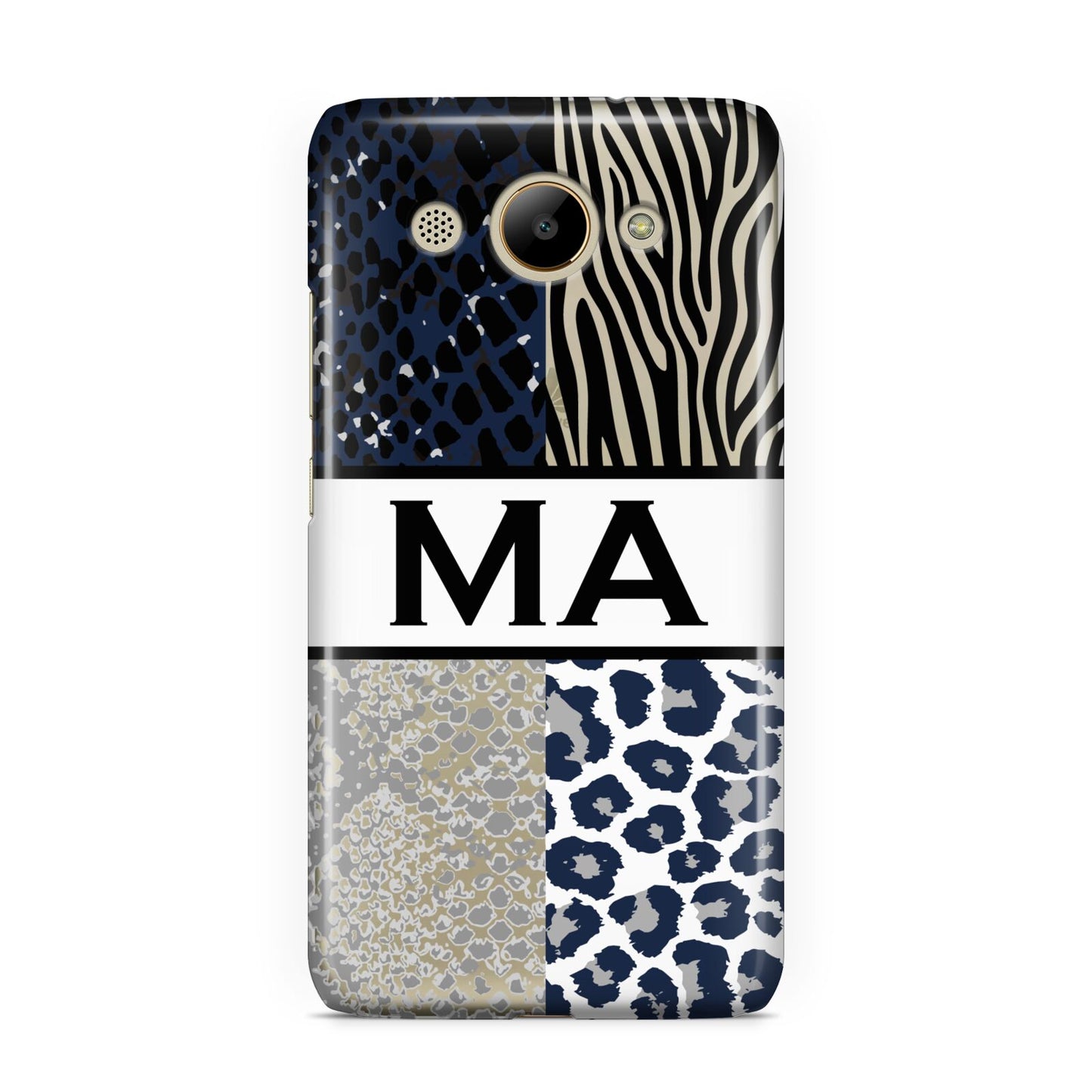 Personalised Animal Print Huawei Y3 2017
