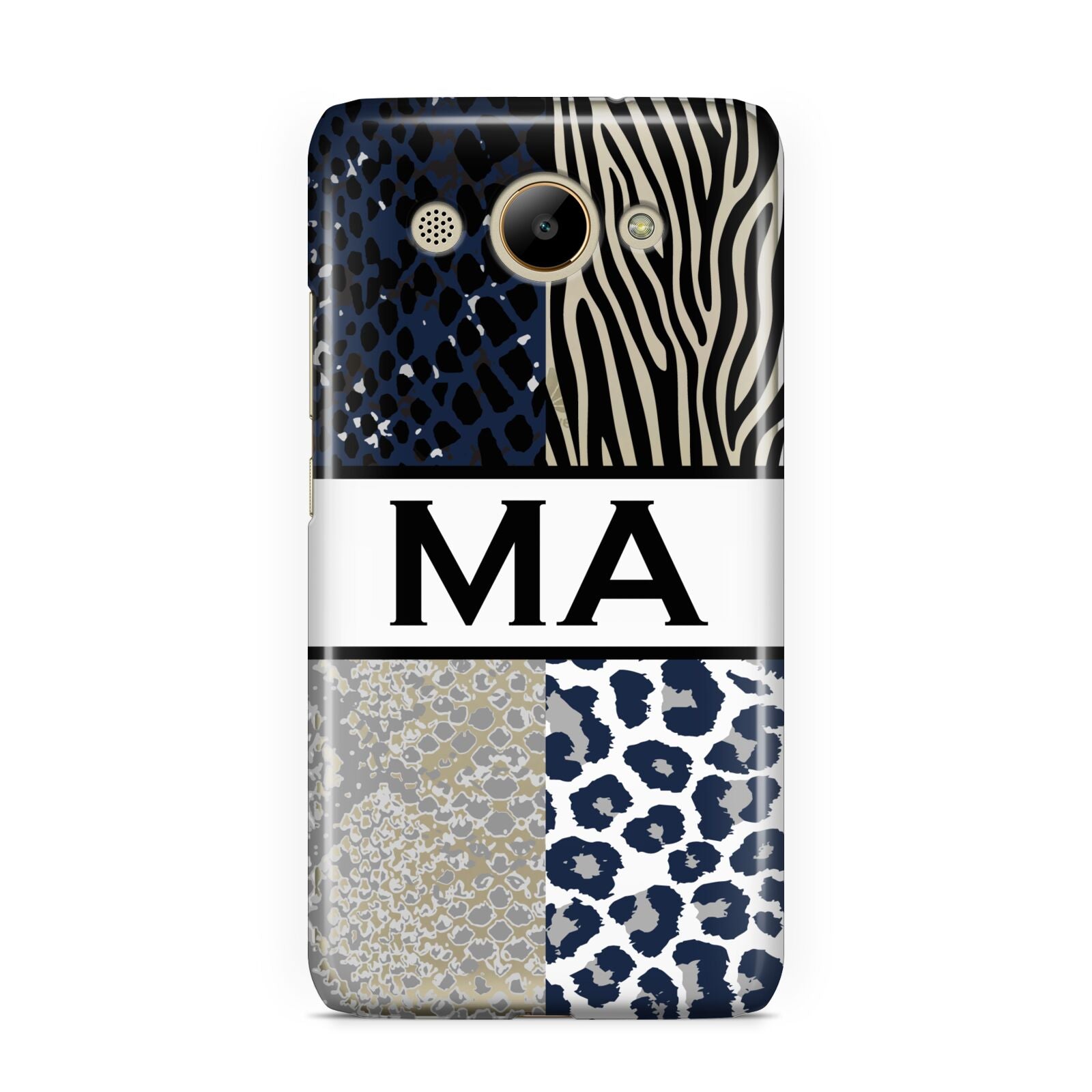 Personalised Animal Print Huawei Y3 2017