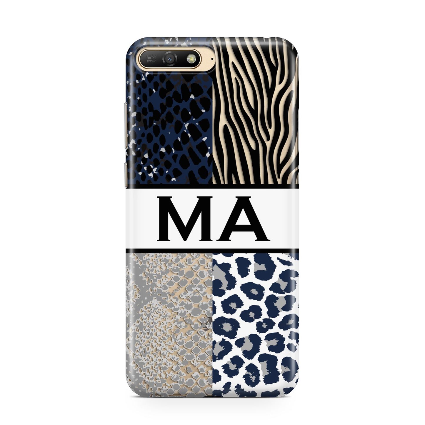 Personalised Animal Print Huawei Y6 2018