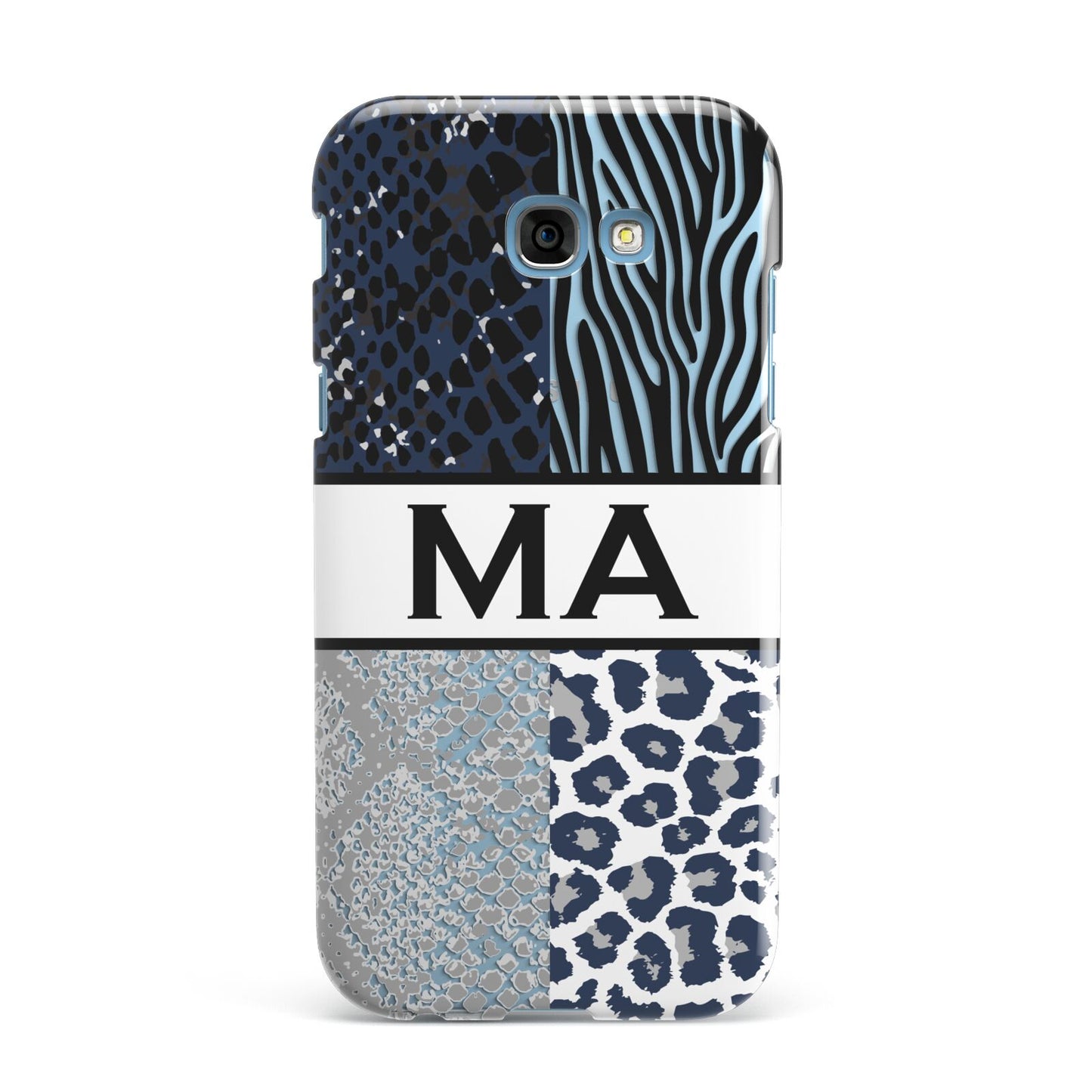 Personalised Animal Print Samsung Galaxy A7 2017 Case