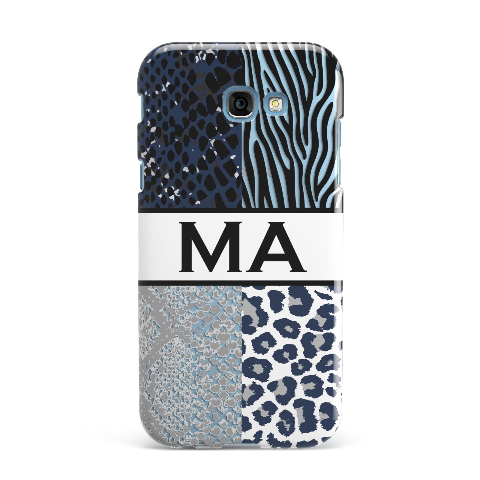 Personalised Animal Print Samsung Galaxy A7 2017 Case
