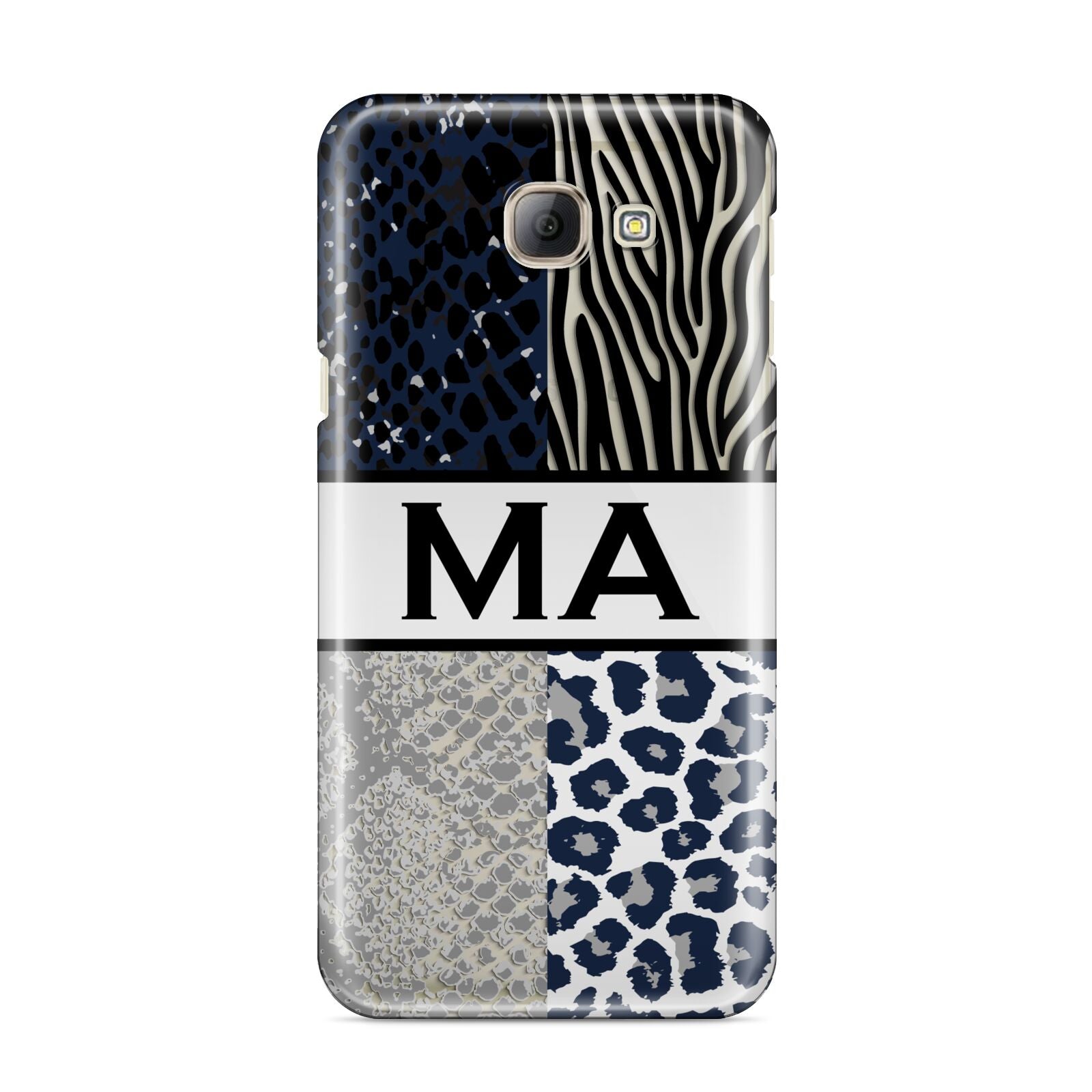 Personalised Animal Print Samsung Galaxy A8 2016 Case