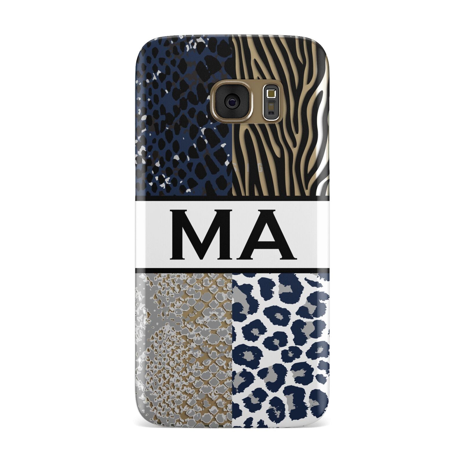 Personalised Animal Print Samsung Galaxy Case