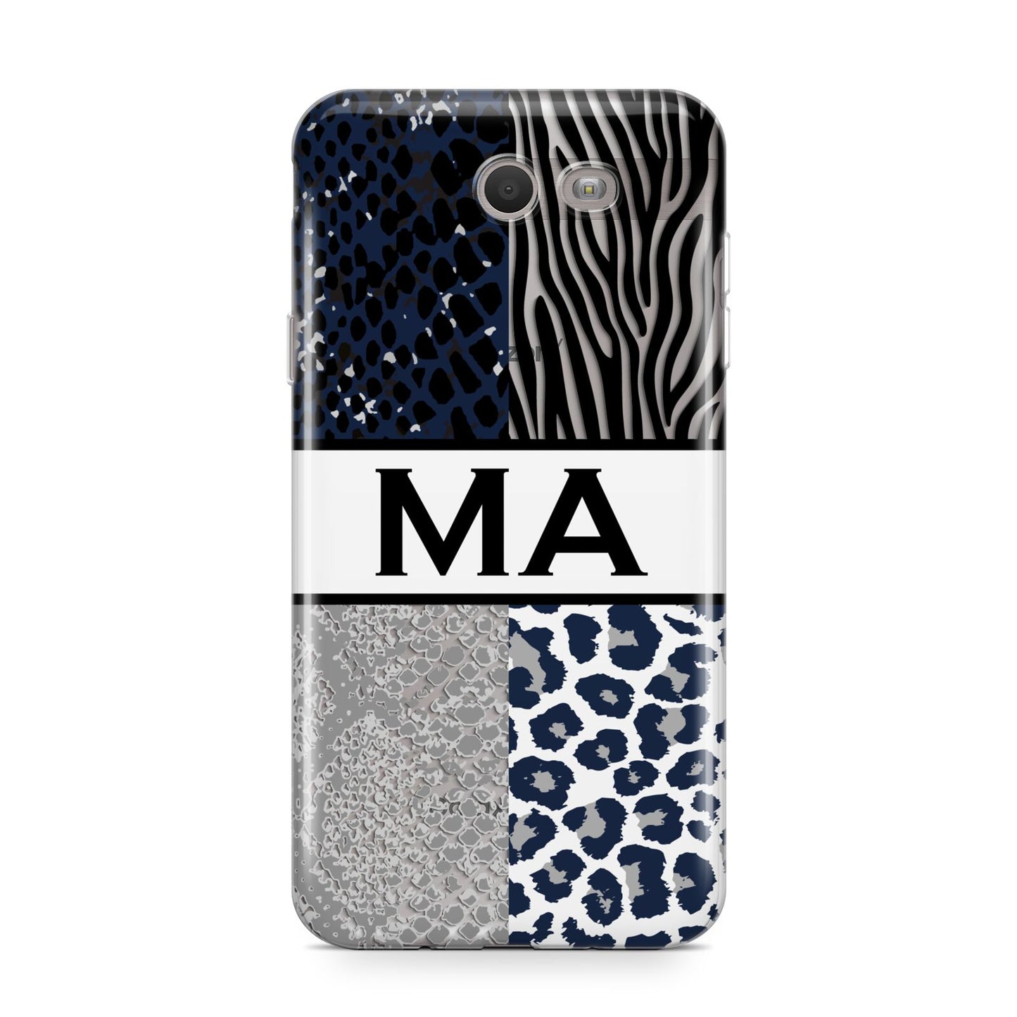 Personalised Animal Print Samsung Galaxy J7 2017 Case