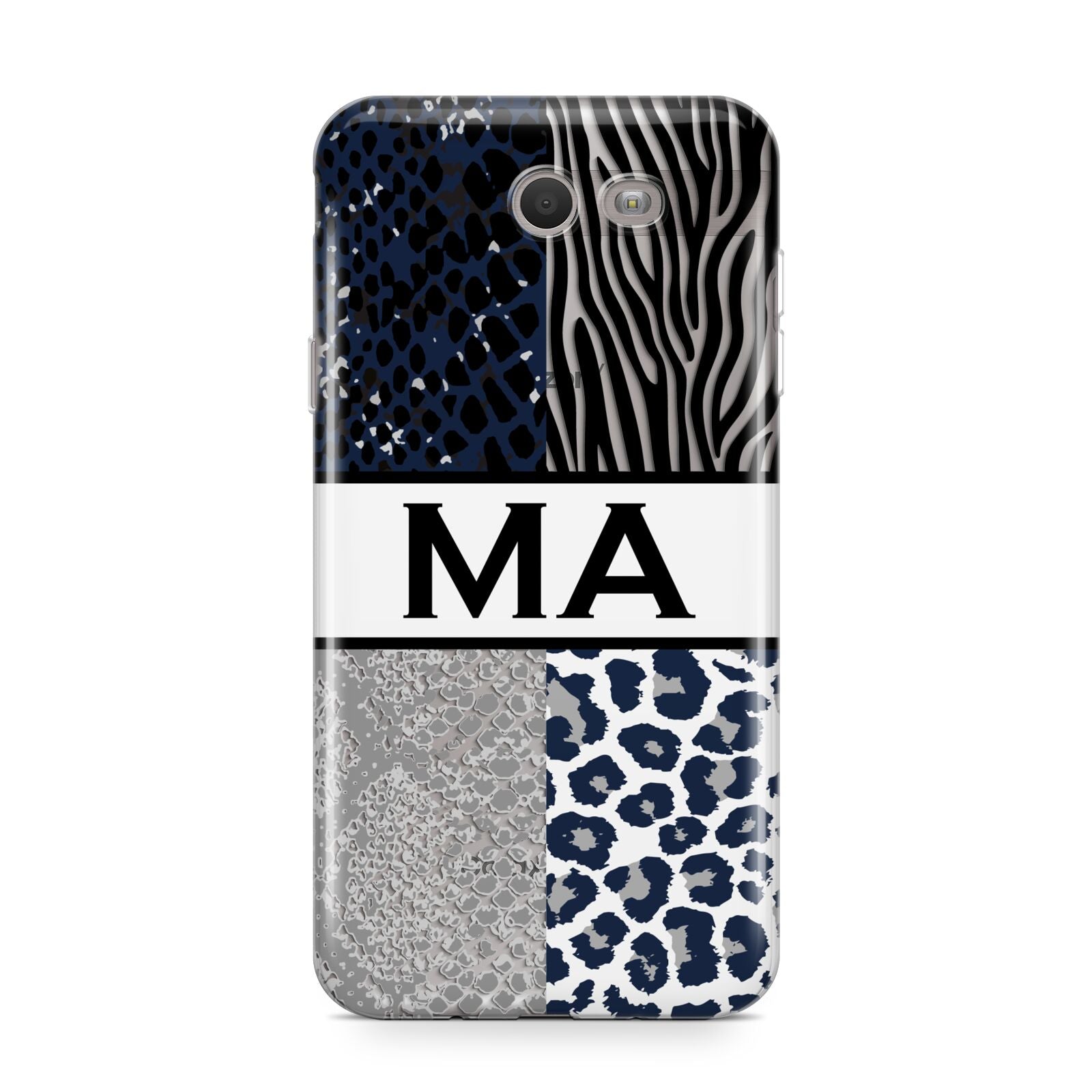 Personalised Animal Print Samsung Galaxy J7 2017 Case