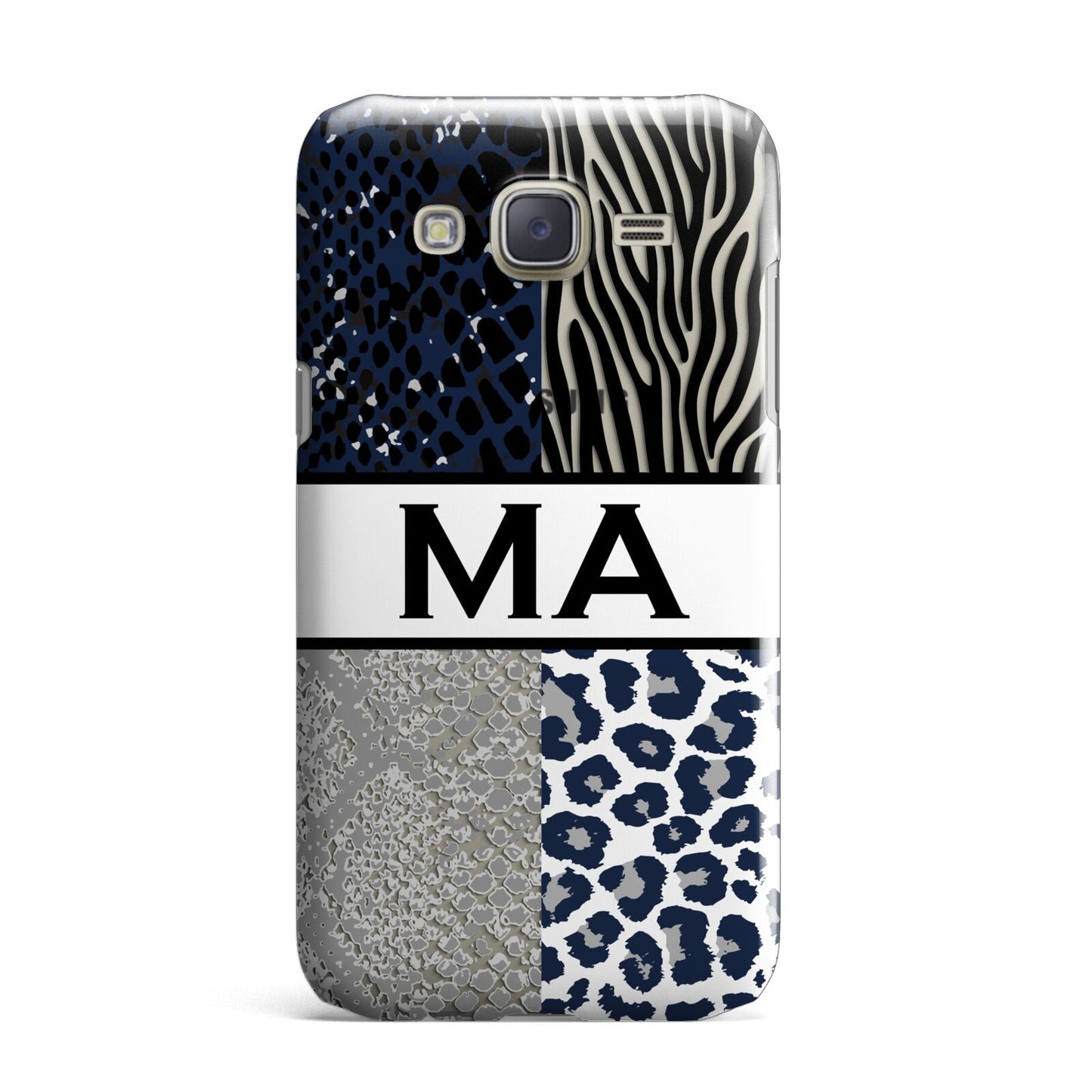 Personalised Animal Print Samsung Galaxy J7 Case