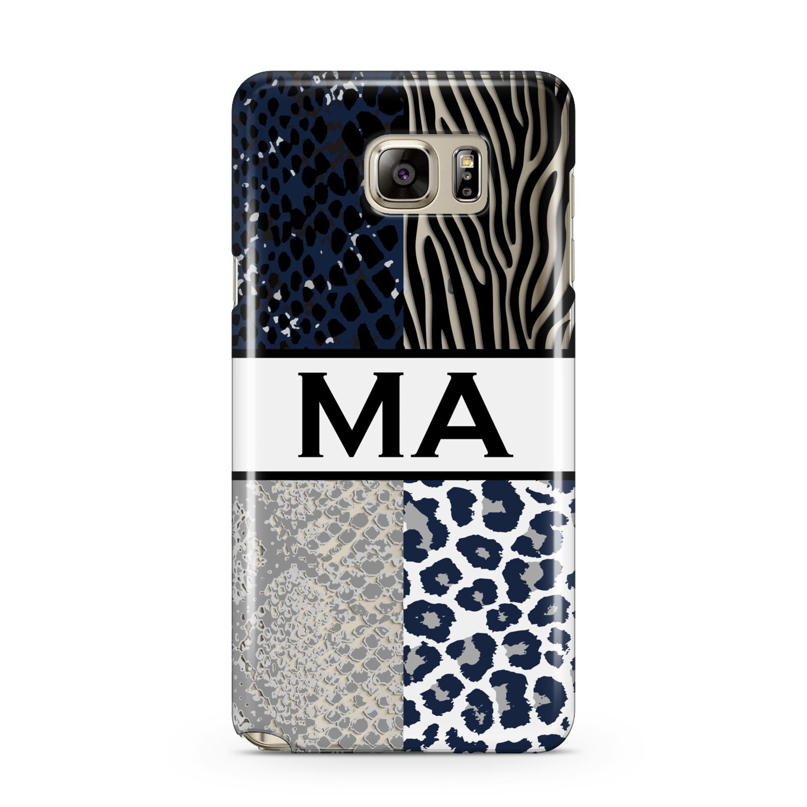 Personalised Animal Print Samsung Galaxy Note 5 Case