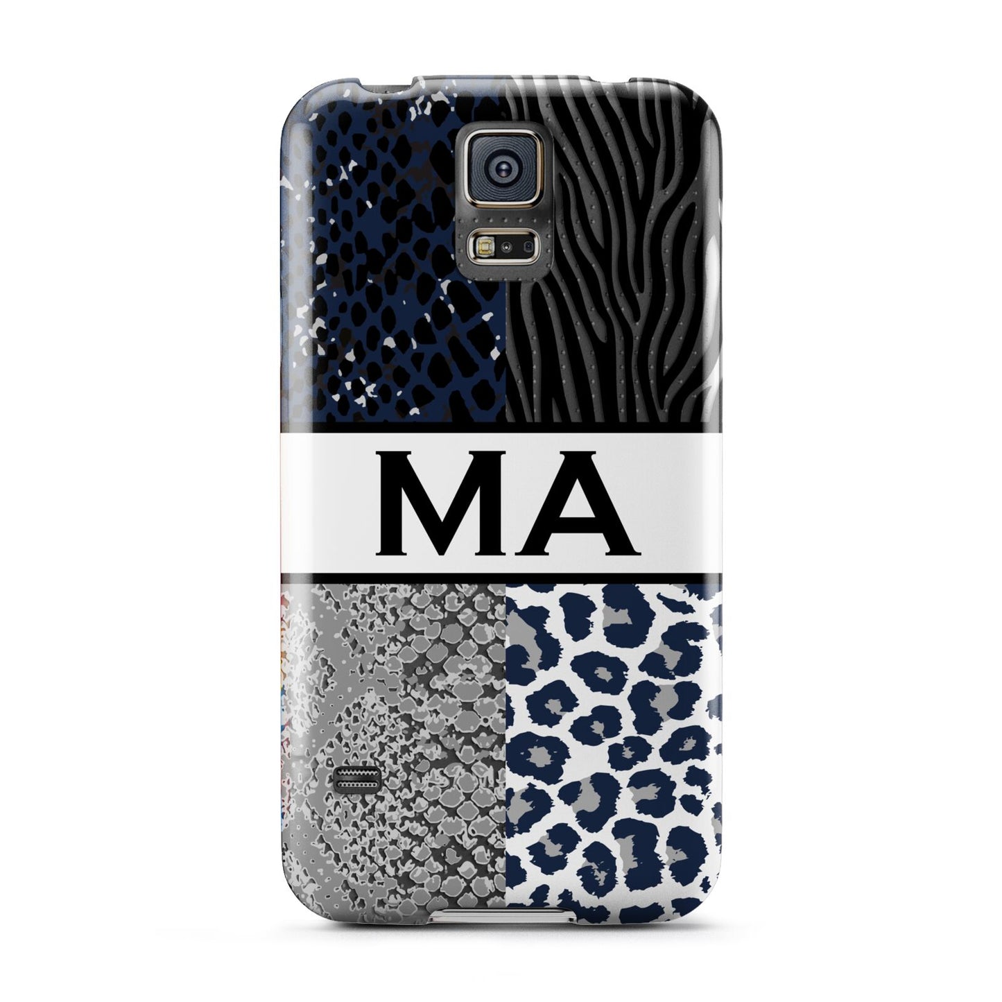 Personalised Animal Print Samsung Galaxy S5 Case