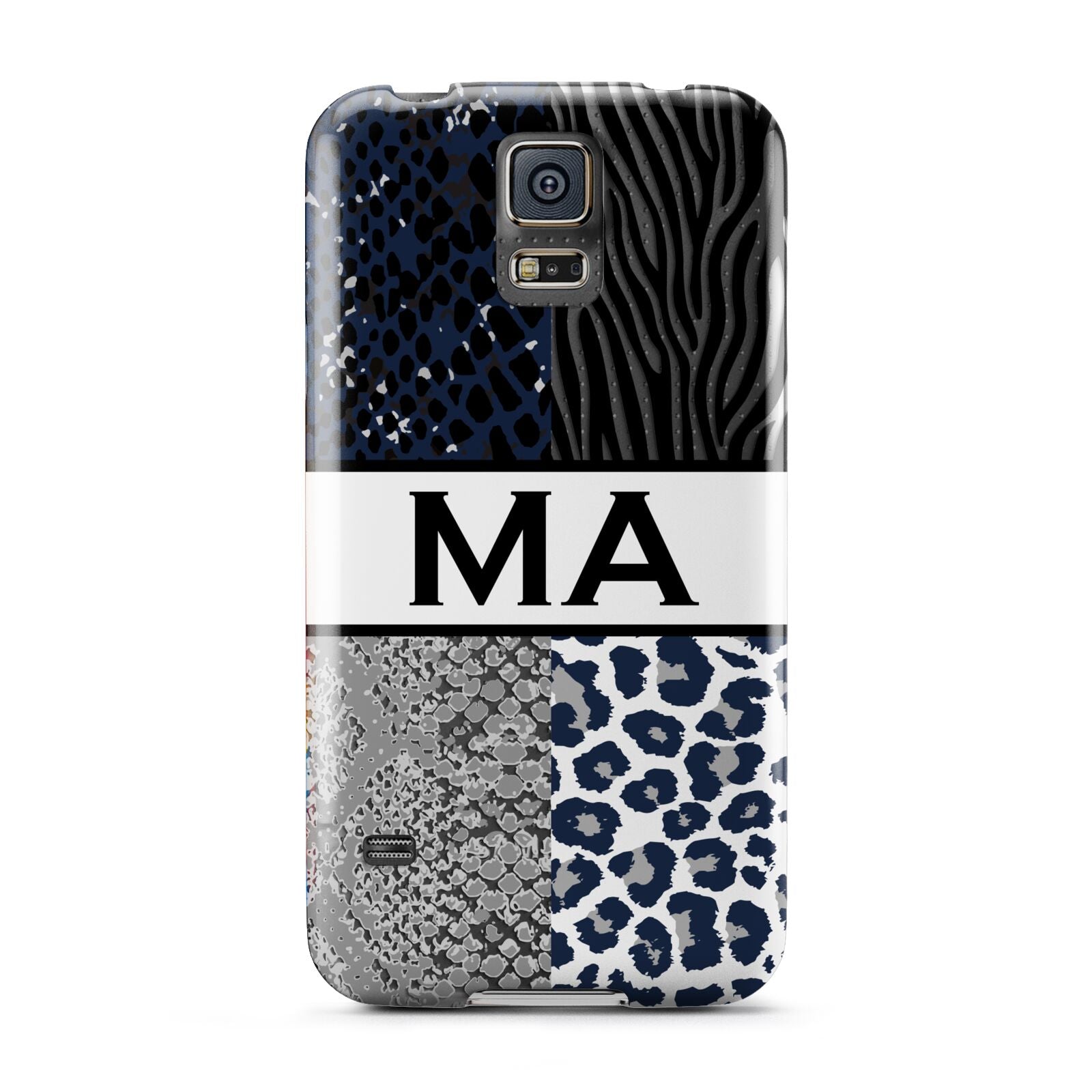 Personalised Animal Print Samsung Galaxy S5 Case