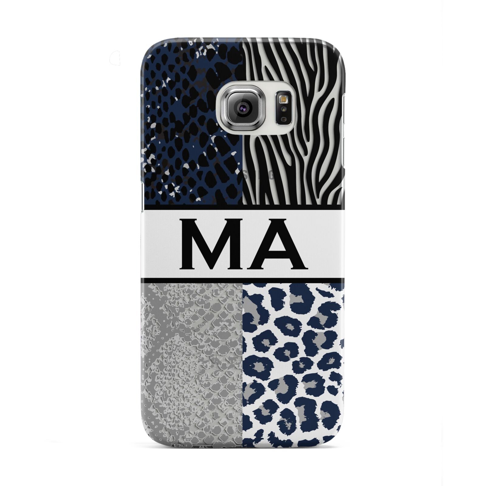Personalised Animal Print Samsung Galaxy S6 Edge Case