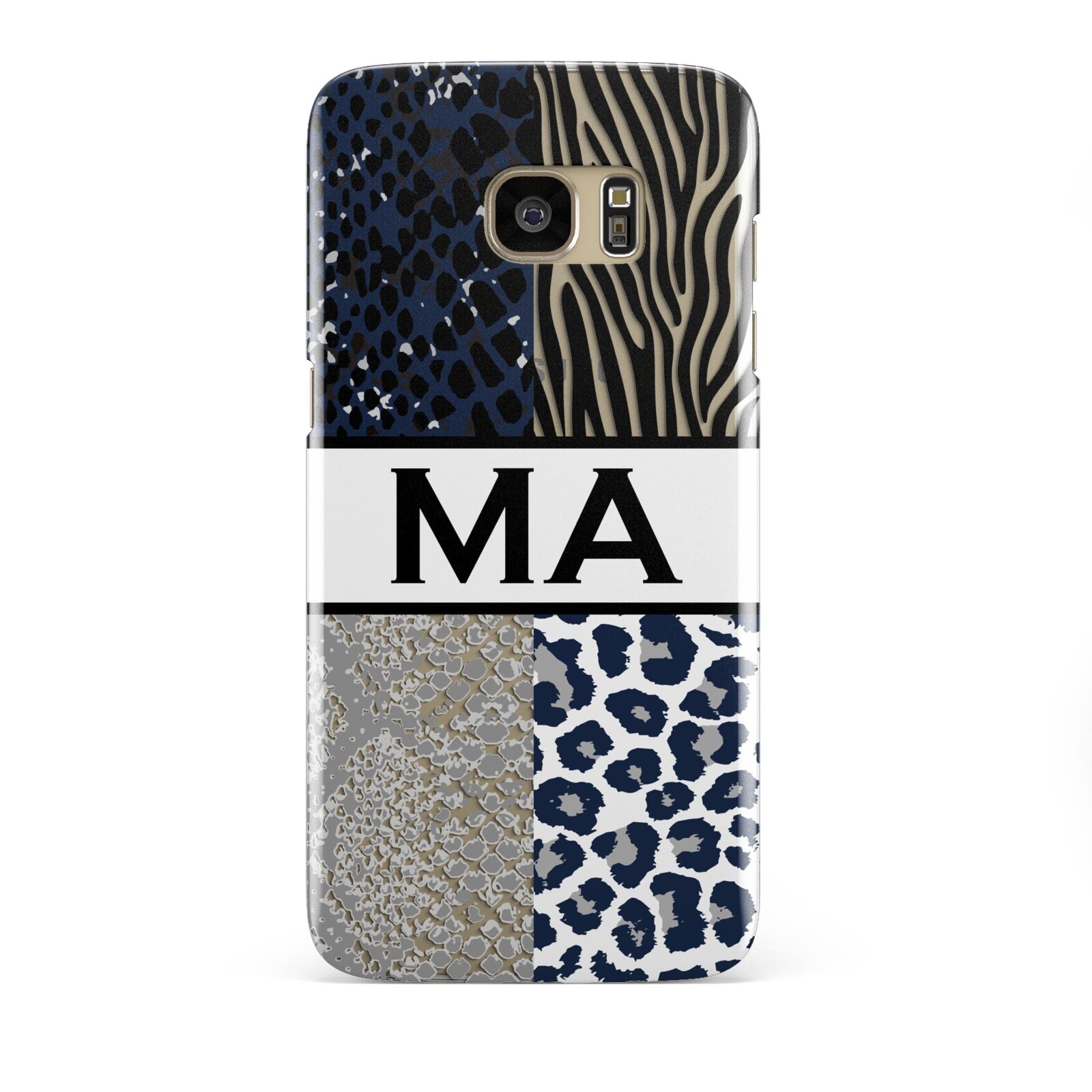 Personalised Animal Print Samsung Galaxy S7 Edge Case