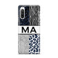 Personalised Animal Print Sony Xperia 10 III Case