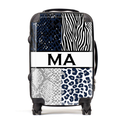 Personalised Animal Print Suitcase