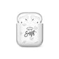 Personalised Anniversary Monochrome AirPods Case