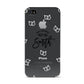 Personalised Anniversary Monochrome Apple iPhone 4s Case
