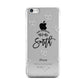 Personalised Anniversary Monochrome Apple iPhone 5c Case