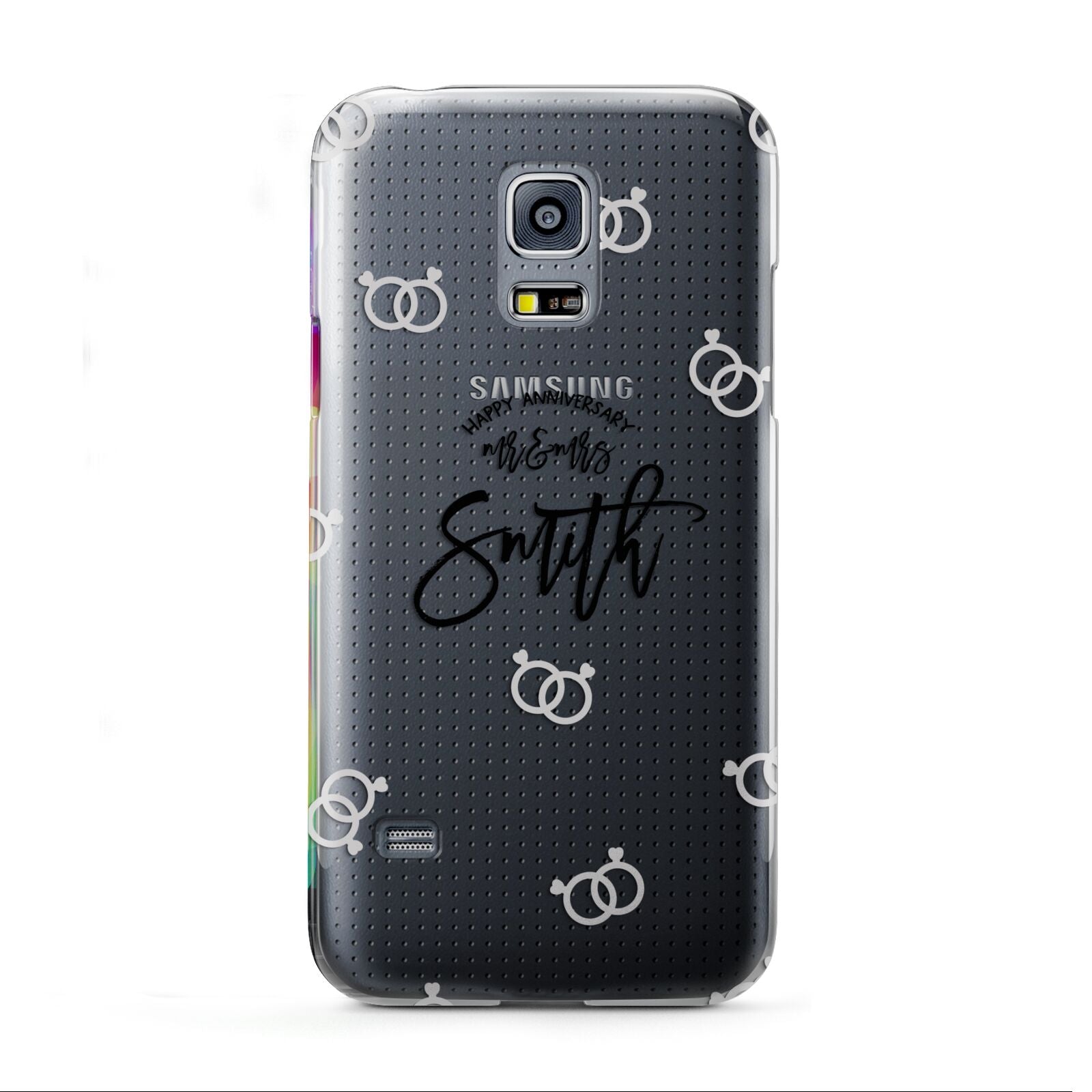Personalised Anniversary Monochrome Samsung Galaxy S5 Mini Case