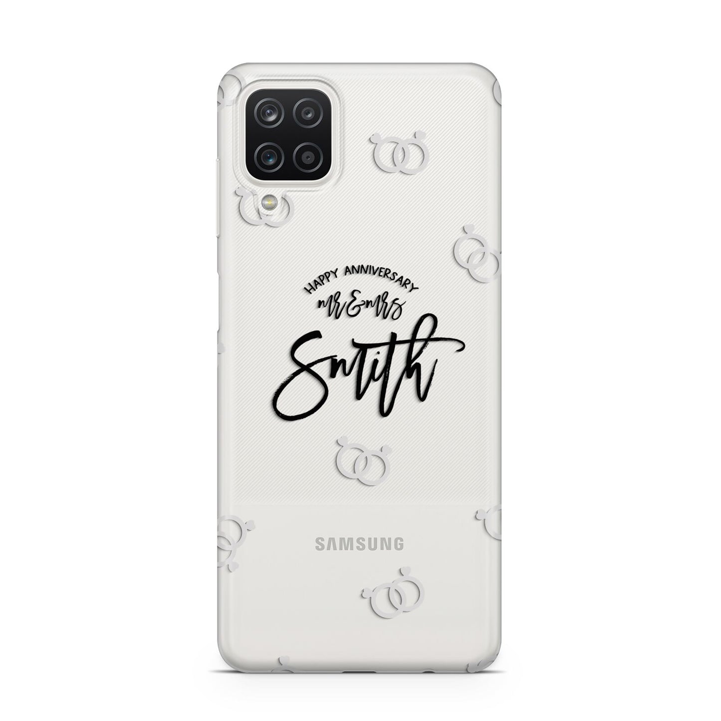 Personalised Anniversary Monochrome Samsung M12 Case
