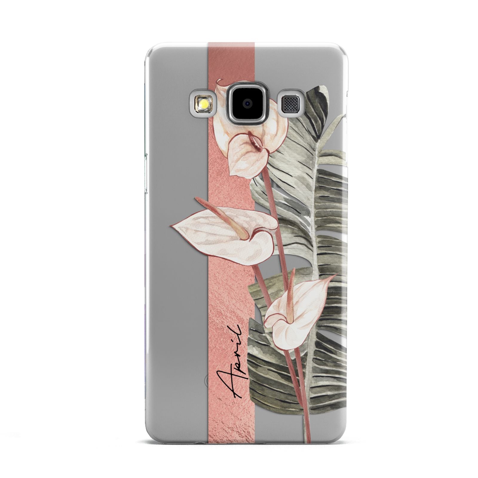 Personalised Anthurium Samsung Galaxy A5 Case