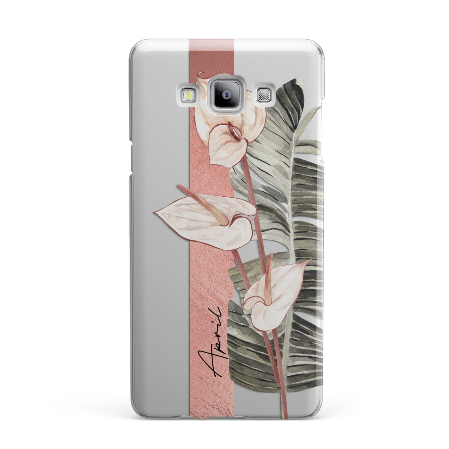 Personalised Anthurium Samsung Galaxy A7 2015 Case