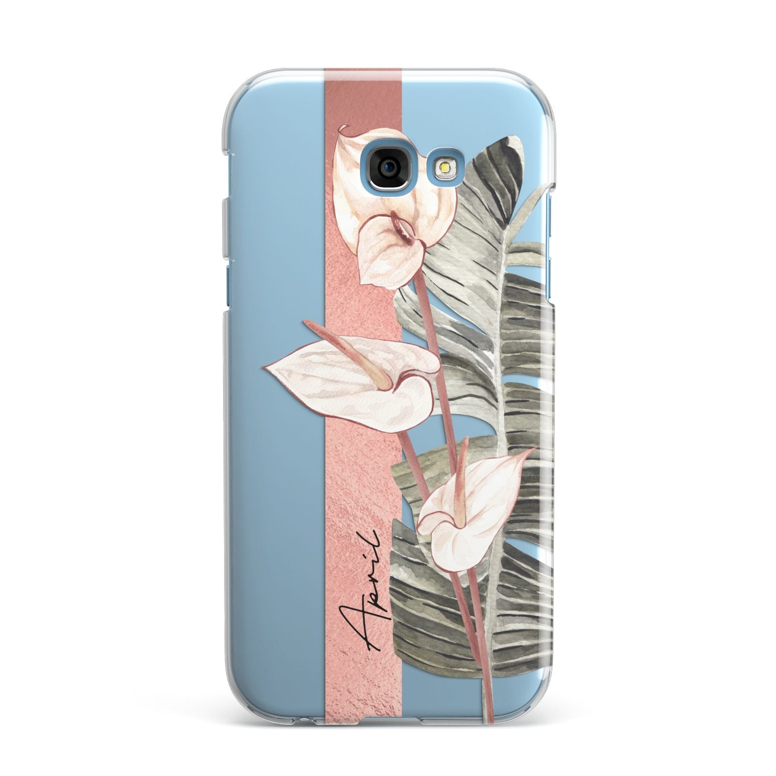 Personalised Anthurium Samsung Galaxy A7 2017 Case