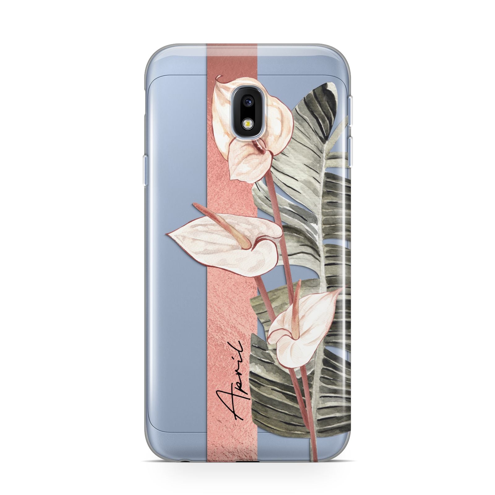 Personalised Anthurium Samsung Galaxy J3 2017 Case